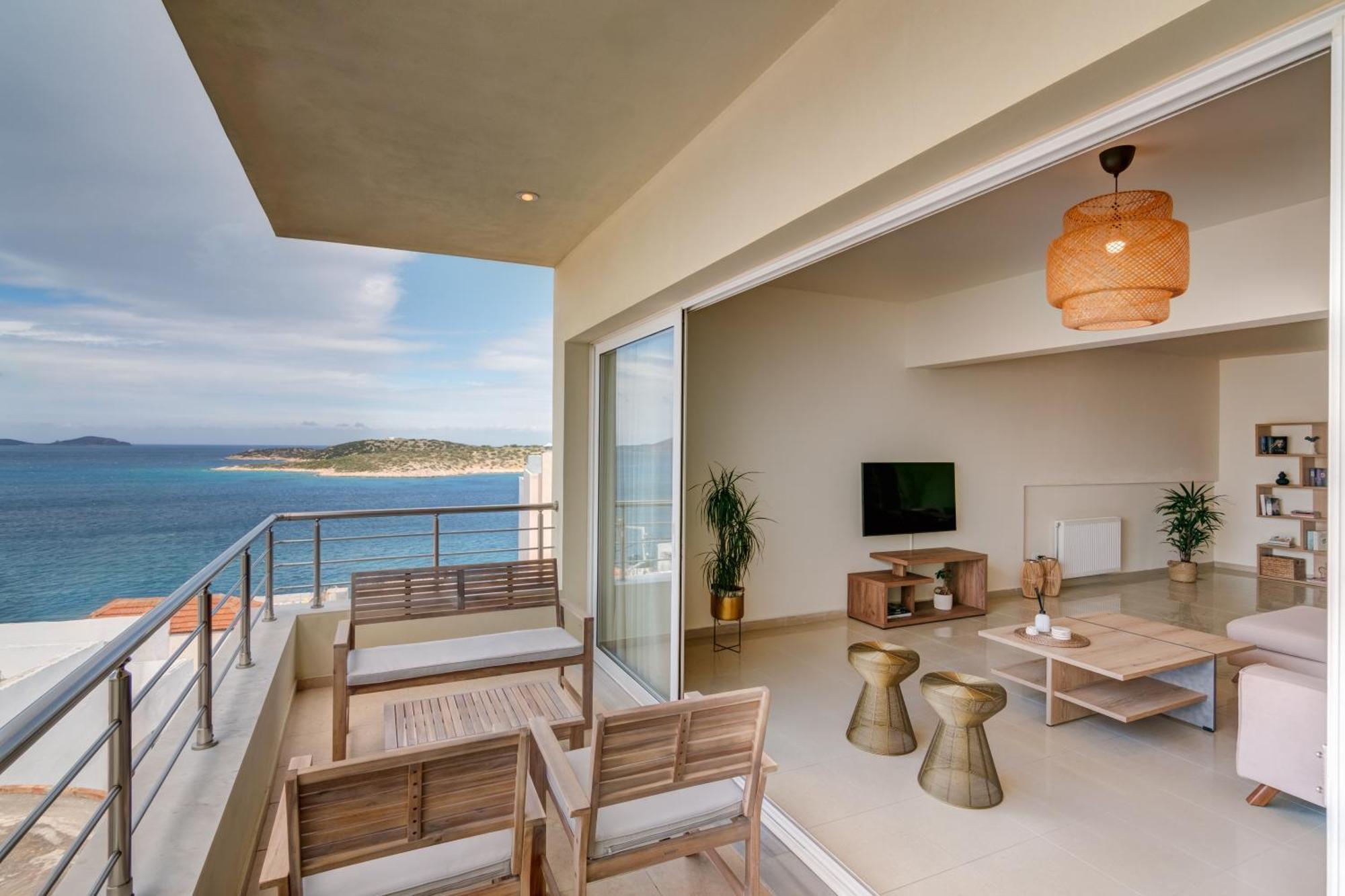Oikies Luxury Apartments With Private Free Parking Area Agios Nikolaos Buitenkant foto